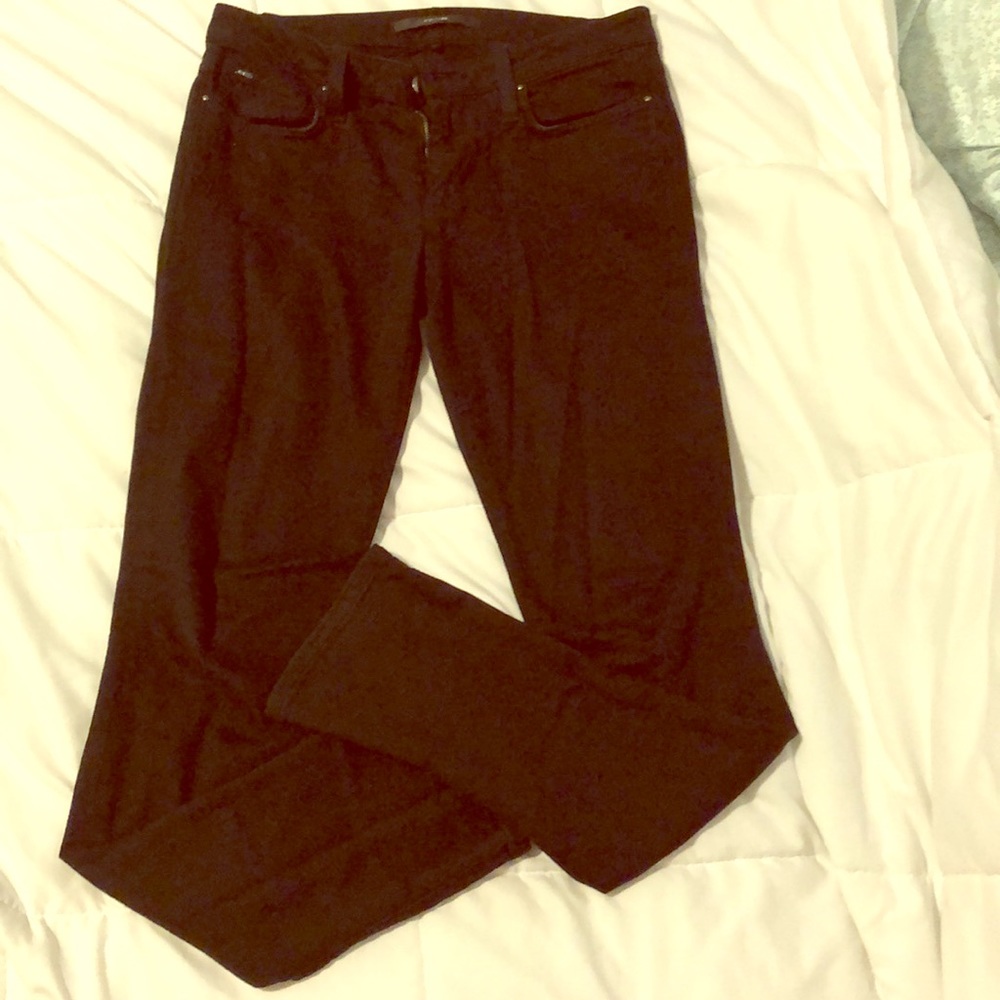 Joes Jeans gently worn black skinny jeans